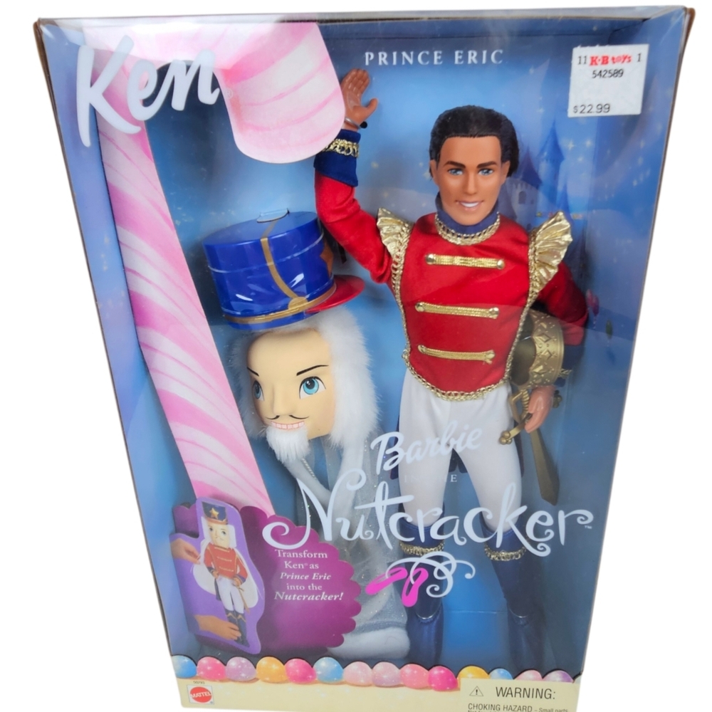 Barbie Ken As Prince Eric In The Nutcrackee NIB